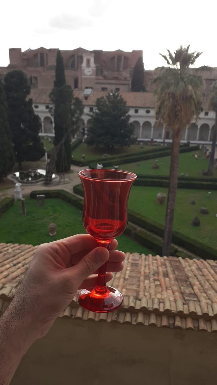 Camera X2 Con Splendida Vista Sulle Terme Di Diocleziano E Sul Chiostro Di Michelangelo Roma Dış mekan fotoğraf